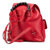 Gucci Leather Bamboo Tassel Backpack Secondhand