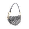 Dior Oblique Canvas Saddle Bag Secondhand
