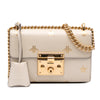 Gucci Small Leather Bee Star Padlock Crossbody Secondhand