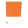 Hermès Gold Plated Enamel Pop H Pendant Necklace Secondhand