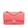 Secondhand Chanel Medium Classic Chevron Lambskin Double Flap