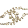 Chanel Gold Plated CC Faux Pearl Rhinestones Bracelet Secondhand