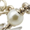 Chanel Gold Plated CC Faux Pearl Rhinestones Bracelet Secondhand