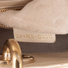 Secondhand Dior Mini Beaded Metallic Lambskin Cannage Lady Dior