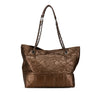 Chanel Distressed Calfskin Shopping In Moscow Tote Secondhand