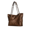 Chanel Distressed Calfskin Shopping In Moscow Tote Secondhand