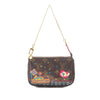 Secondhand Louis Vuitton Monogram Vivienne Christmas Roller Coaster Mini Pochette Accessoires