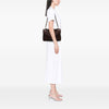 Saint Laurent Large Sheepskin Chevron Monogram College Satchel Secondhand