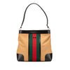 Secondhand Gucci Canvas Web Shoulder Bag