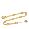 Chanel Gold Plated Equestrian Medallion Chain Belt Secondhand