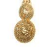 Chanel Gold Plated Equestrian Medallion Chain Belt Secondhand