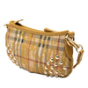 Secondhand Burberry Studded Haymarket Check Coated Canvas Canterbury Crossbody