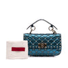 Valentino Small Metallic Lambskin Rockstud Spike Satchel Secondhand