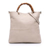 Gucci Tall Leather Bamboo Shopper Tote Secondhand