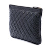 Chanel Medium Quilted Caviar Boy O Case Clutch Secondhand