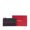 Ferragamo Leather Logo Clutch Secondhand