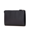 Ferragamo Leather Logo Clutch Secondhand