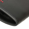 Ferragamo Leather Logo Clutch Secondhand