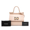 Dolce & Gabbana Small Iguana Embossed Calfskin Miss Sicily Satchel Secondhand