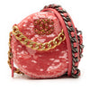 Chanel Sequin Lambskin 19 Round Clutch With Chain Secondhand
