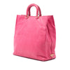 Prada Vitello Daino Canapa Logo Open Convertible Tote Secondhand