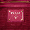 Prada Vitello Daino Canapa Logo Open Convertible Tote Secondhand