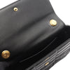 Celine Matelasse Goatskin Monochrome Chain Shoulder Bag Secondhand