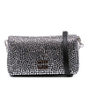 Miu Miu Mini Crystal Embellished Satin Chain Crossbody Secondhand