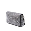 Miu Miu Mini Crystal Embellished Satin Chain Crossbody Secondhand