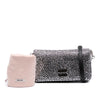 Miu Miu Mini Crystal Embellished Satin Chain Crossbody Secondhand