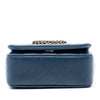 Chanel Mini Quilted Lambskin CC Crystal Full Flap Secondhand