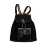 Gucci Suede Bamboo Backpack Secondhand