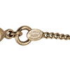 Chanel Gold Plated Enamel Camelia Pendant Necklace Secondhand
