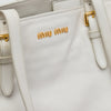 Miu Miu Studded Soft Calf Tote Secondhand