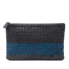 Bottega Veneta Tricolor Nappa Intrecciato Clutch Secondhand