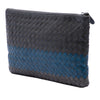 Bottega Veneta Tricolor Nappa Intrecciato Clutch Secondhand
