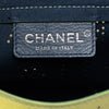 Chanel Perforated Calfskin Logo Eyelet Flap Secondhand
