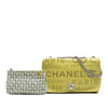 Chanel Perforated Calfskin Logo Eyelet Flap Secondhand