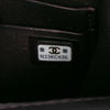 Chanel CC Quilted Iridescent Lambskin Top Handle Flap Clutch With Chain Secondhand