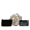 Chanel Mini CC Metallic Lambskin Camellia Bouquet Round Clutch on Chain Secondhand