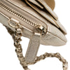 Chanel Mini CC Metallic Lambskin Camellia Bouquet Round Clutch on Chain Secondhand