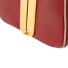 Prada Saffiano Lux Pyramid Frame Top Handle Bag Secondhand