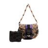 Gucci Mini GG Canvas Horsebit Web Chain Shoulder Bag Secondhand