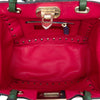 Valentino Mini Leather Colorblock Rockstud Trapeze Satchel Secondhand
