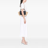 Celine Medium Bicolor Calfskin and Suede Trapeze Satchel Secondhand