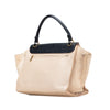 Celine Medium Bicolor Calfskin and Suede Trapeze Satchel Secondhand