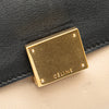 Celine Medium Bicolor Calfskin and Suede Trapeze Satchel Secondhand