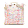 Chanel Printed Canvas Clover Watercolor Tote Secondhand