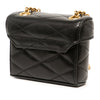 Saint Laurent Micro Quilted Lambskin Monogram June Box Vanity Bag Secondhand