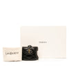 Saint Laurent Micro Quilted Lambskin Monogram June Box Vanity Bag Secondhand